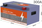 12V 100Ah/200Ah/300Ah LiFePO4 Battery for Off-Grid Use（SL-52） - Image 3