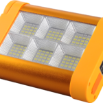MW-62 Folding (Aluminum Composite) 100W Solar High-Voltage Yellow Light