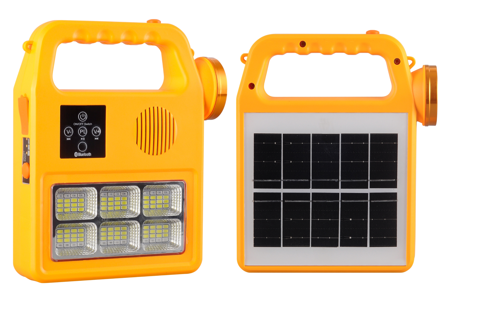 图片4 MW-63 Multifunctional Bluetooth Portable 100W High-Voltage Yellow Light - Image 1