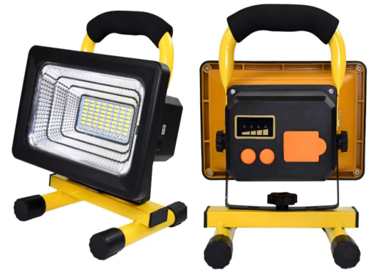 图片6 MW-14 100W Rechargeable Floodlight (64 Beads) - Image 1
