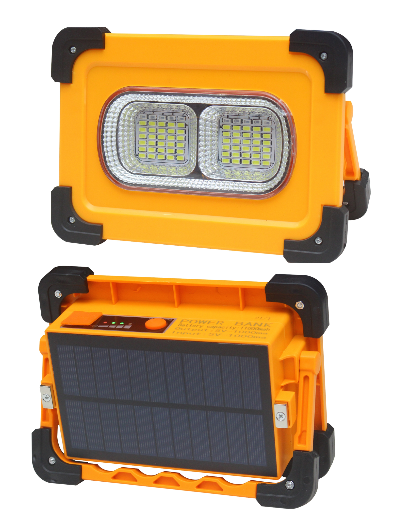 图片7 MW-75 100W Solar High-Voltage Yellow Light with Hook - Image 1