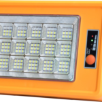MW-77 100W Solar High-Voltage Yellow Light with USB Ports
