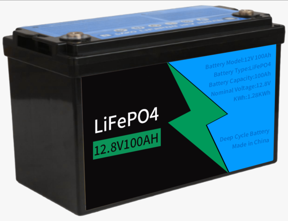 图片1 HD PLUS 12.8V 100AH 1.28KWH Lead-acid Replacement Lithium Battery - Image 1